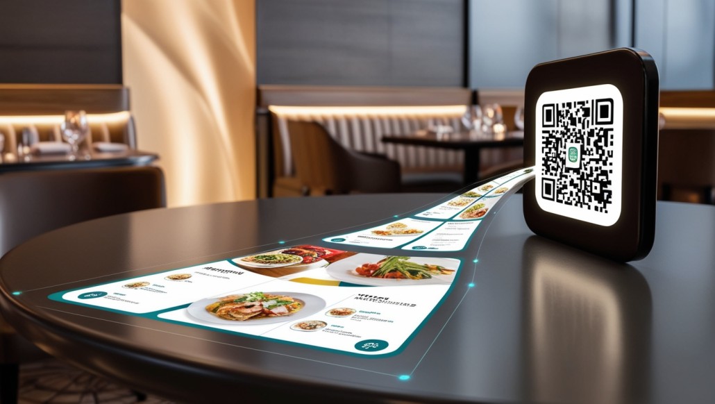 کیوآر کد منو