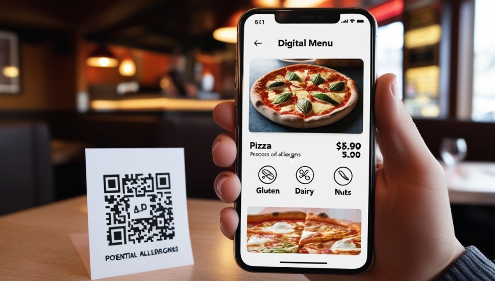 روش استفاده از منوی دیجیتال