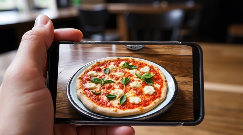 واقعیت افزوده در منوی دیجیتال